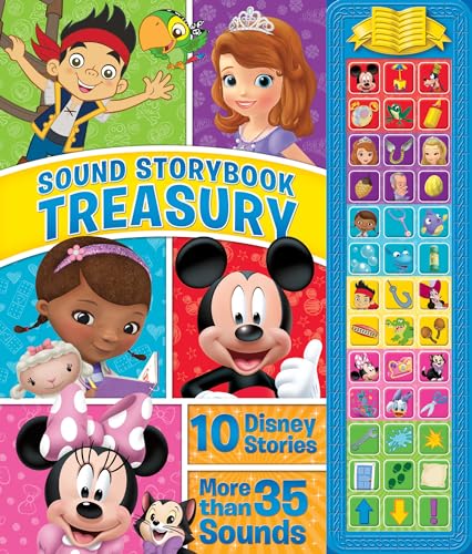 Disney Junior - Mickey Mouse, Minnie Mouse, and more! Sound Storybook Treasury - PI Kids (Play-A-Sound)
