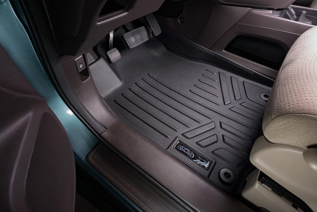 MAXLINER Custom Fit Floor Mats 2 Row Liner Set Compatible with 2012-2016 Honda CR-V - Image 2