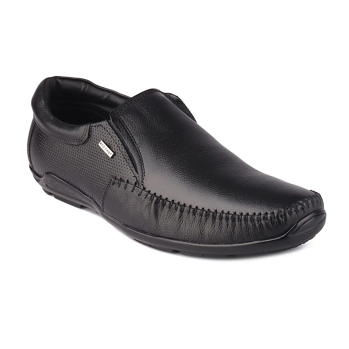 Red Chief Black Leather Formal Slip on for Men (B0BN1CY7HL) Amazon Price History, Amazon Price Tracker