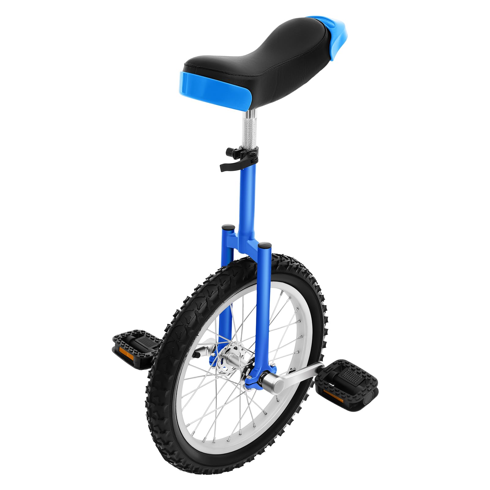 Beaccoss Outdoor Unicycle - 16 Inch & 24 Inch One-Wheel Bike with Adjustable Seat, Ideal Exercise Bicycle for Ages 7 to 60, Perfect for Outdoor Sports and Fitness Training