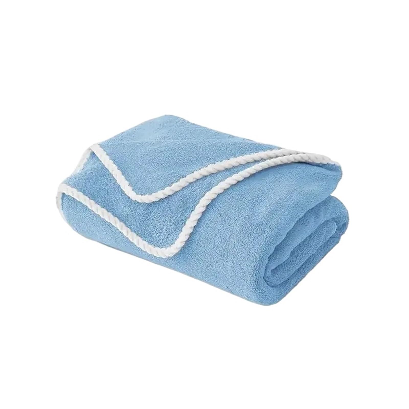 ZYAYNG 90 * 180cm Bath Towel Extra Soft, Skin-Gentle Super Absorbent, No Shedding, Multi-Color Available, Ideal For Home Baths For Bathroom(Color5)