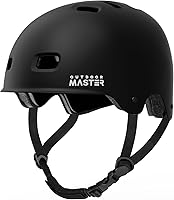 OutdoorMaster Beetles Snug Skateboard Bike Helmet for Adults, Kids & Youth - MIPS-Style Protection, Adjustable Fit, 12 Vents, Multi-Sport
