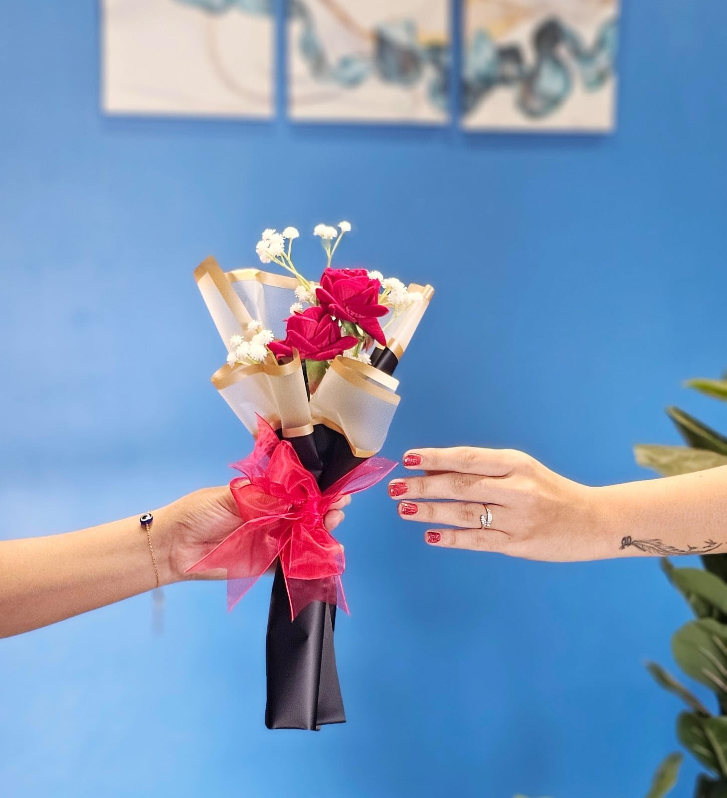 Romantic Rose Bouquet - Gifts for Her & Him -6 Romantic Rose Bouquet - Gifts for Her & Him -6