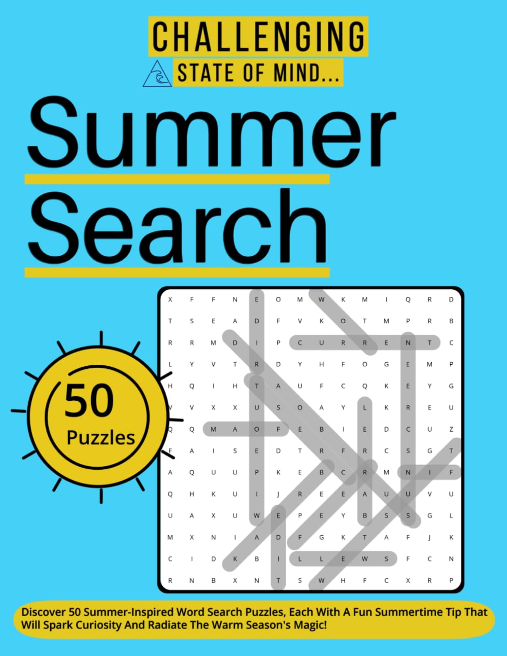 Challenging State of Mind - Summer Search: Celebrate Warm Days with 50 Word-Finding Challenges with Warmth-Inspired Tips