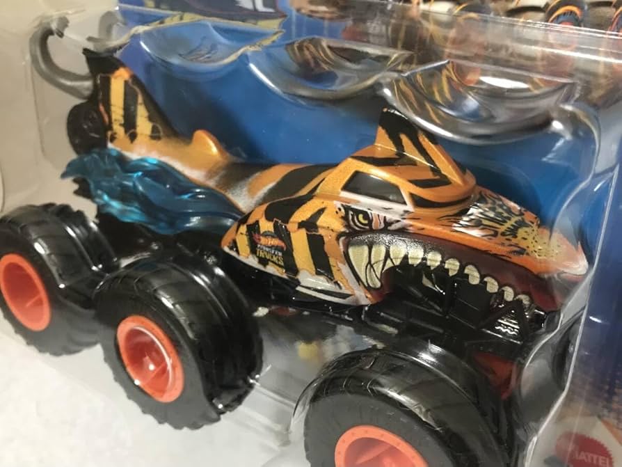 Amazon.co.jp: ホットウィール TIGER SHARK 6輪車 タイガー