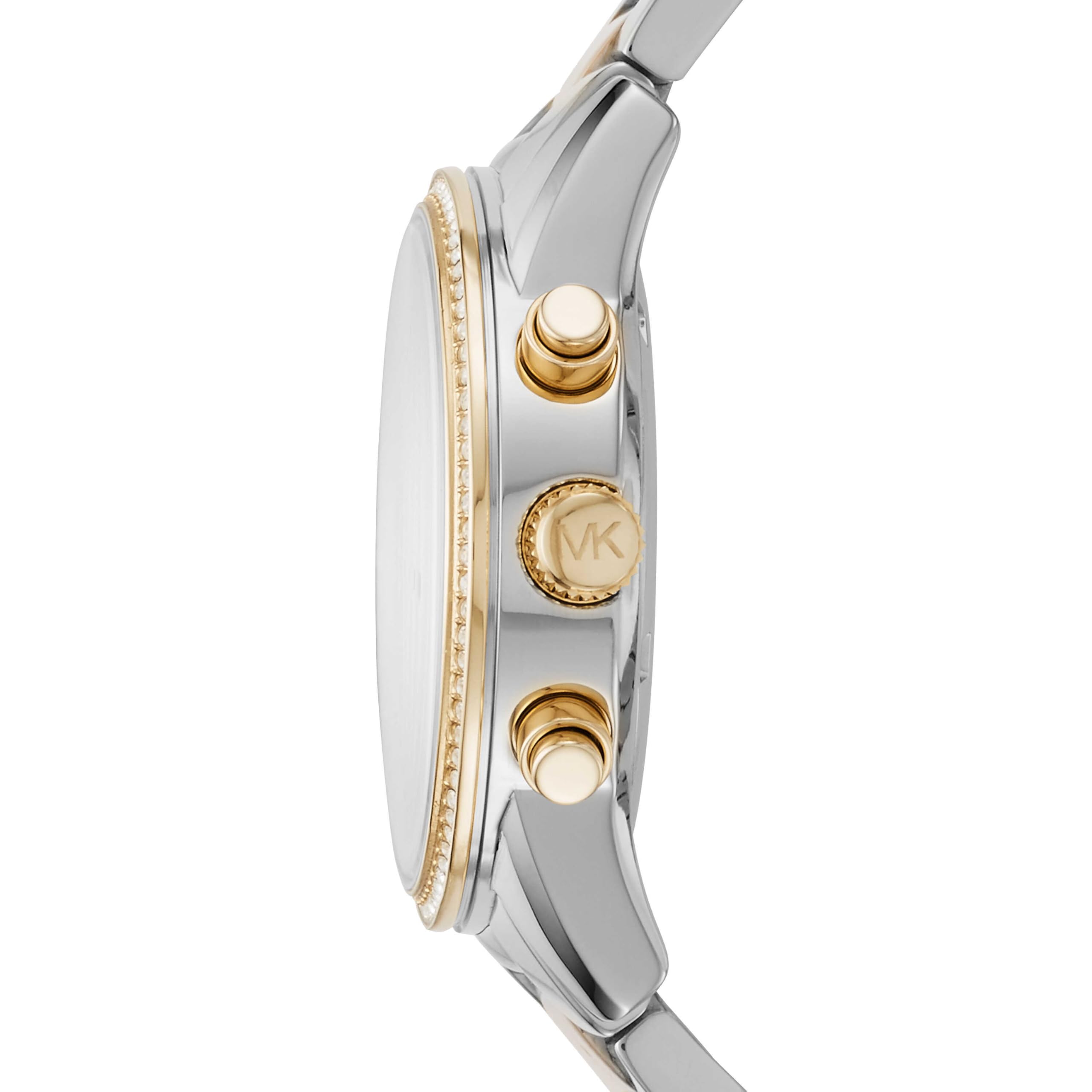 Michael Kors Orologio Bryant da donna, movimento cronografo al quarzo 37 mm con cinturino in acciaio inossidabile