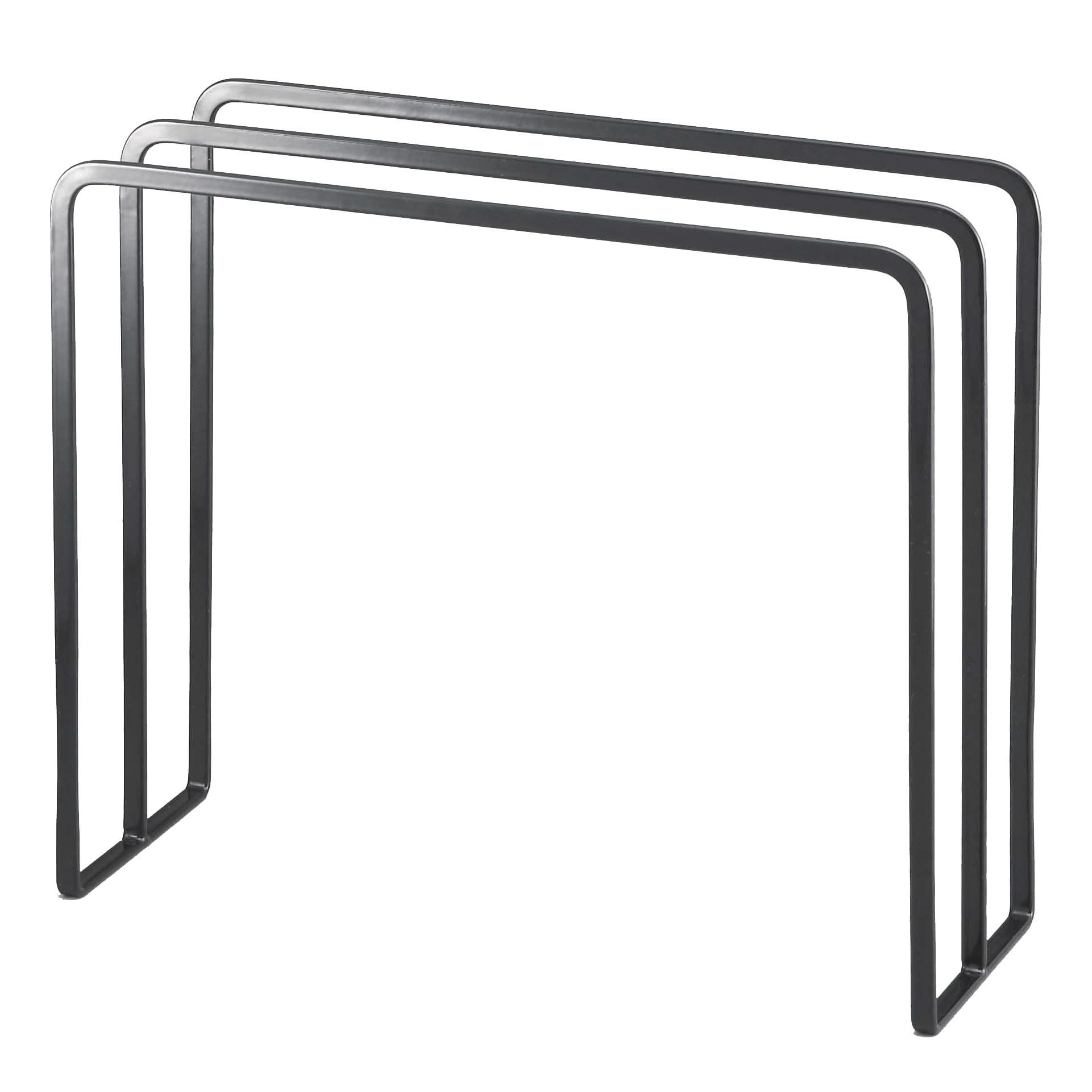 YAMAZAKI home Dish Dishcloth Hanger | Steel | Towel Holder, One Size, Black