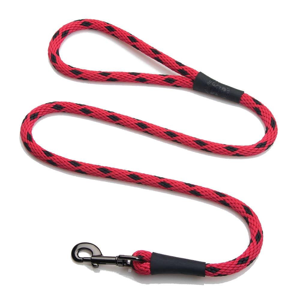 Mendota - Correa de cierre (1,27 x 10,16 cm), color negro y rojo