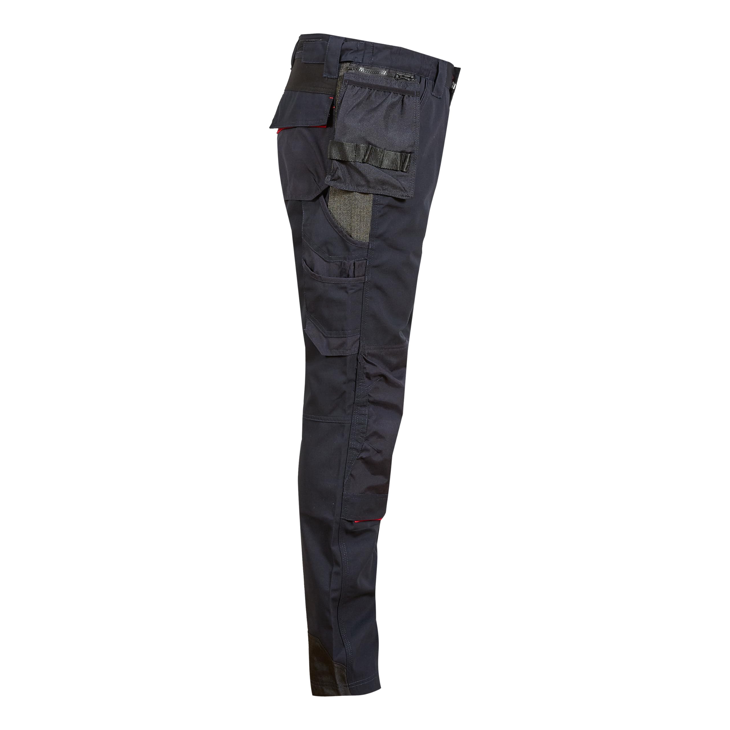 U-Power RACE, pantalón de trabajo para hombre, pantalón cargo con cintura elástica, con bolsillos para rodilleras, multibolsillos, tela cómoda, ropa exterior resistente y duradera - Deep Blue 52