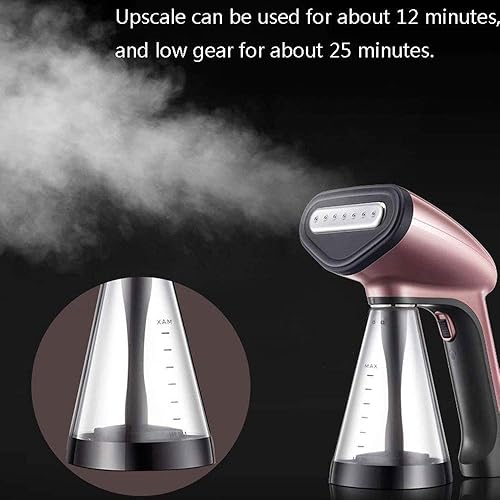 Miniatura 3 de Vaporizador para ropa, portátil de mano para ropa, elimina arrugas, calentamiento rápido, vaporizador de viaje portátil de 1200 W con tanque de agua