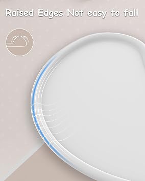 Tray Accessory Compatible with Bumbo Floor Seat | for Feeding and Playing | Surface Easy to Clean Tray Attachment | Easily to Install to Bumbo Baby Seat | White