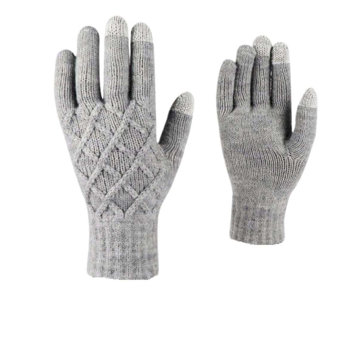 Guantes Invierno Guantes De Invierno For Mujer Con Pantalla Táctil, Elásticos, Cálidos, Forro Punto, Térmicos Antideslizantes