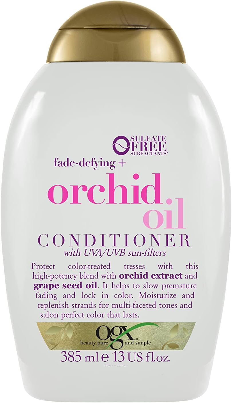 OGX Conditioner met orchideeënolie die niet vervaagt, 385 ml