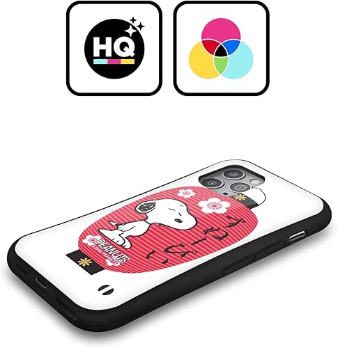 Miniatura 2 de Head Case Designs Funda híbrida con licencia oficial de Peanuts Lantern Oriental Snoopy compatible con Apple iPhone 15 Pro Max