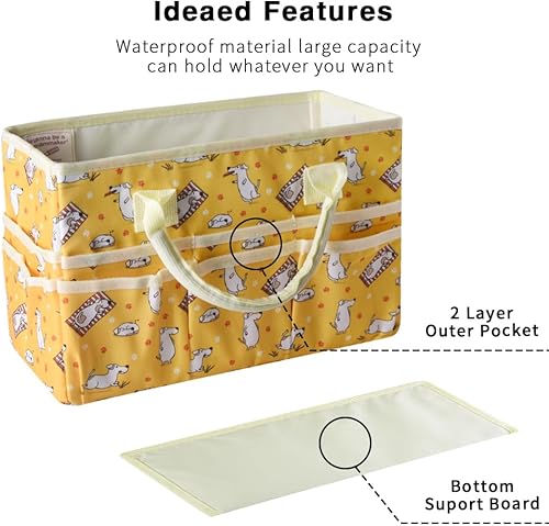 Miniatura 3 de Organizador de manualidades, bolsa de almacenamiento de arte con múltiples bolsillos, contenedores de almacenamiento para arte, manualidades y