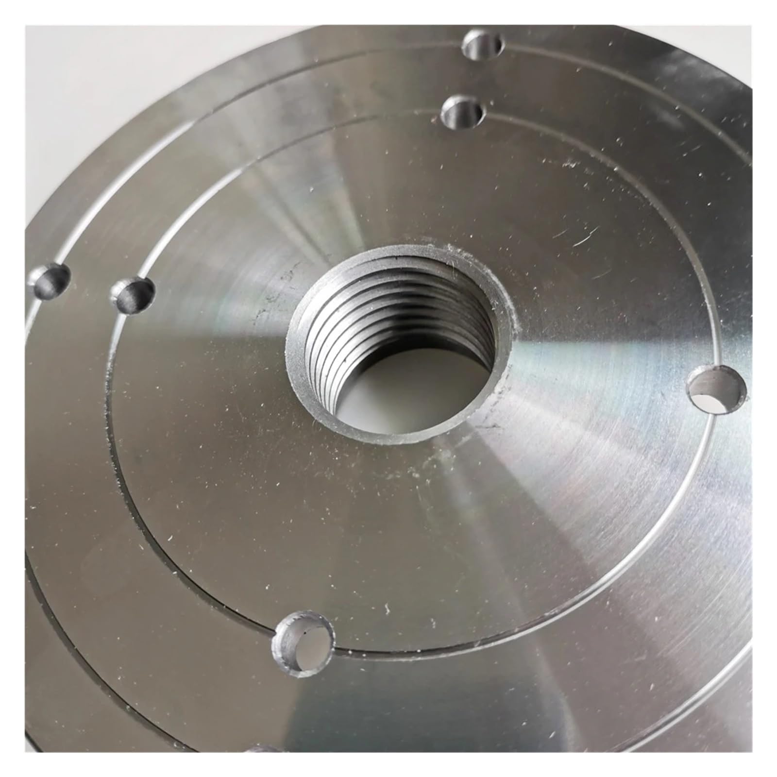 M33*3,5/1" 8TPI Frontplattenflansch for Holzdrehmaschine (Color : 4InchM33)