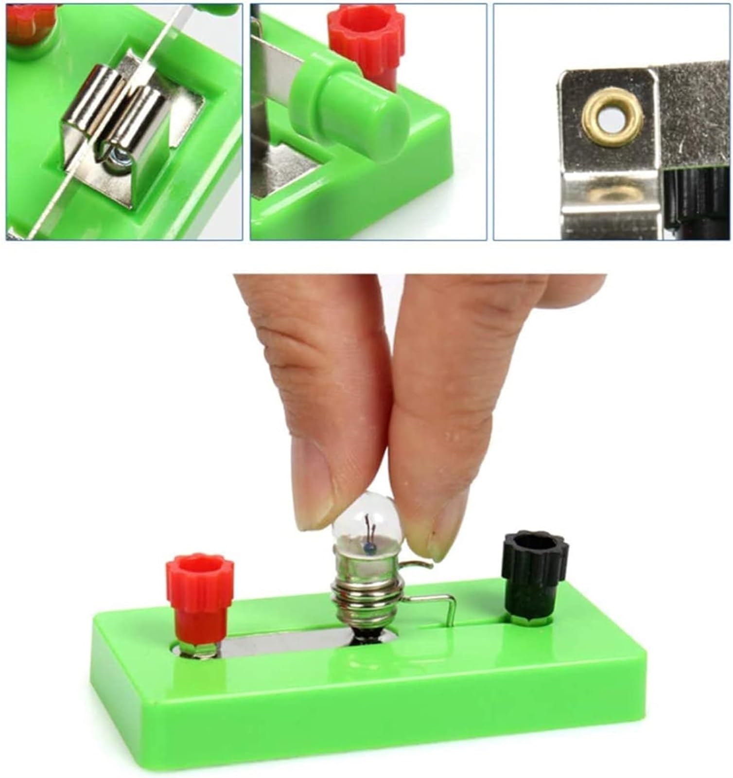 Experimentierausrüstungskasten, Lehrinstrument, Wissenschaftlicher Experimentierkasten for Die Mittelschule, Schaltungsexperiment, Elektrizitätstest, Elektromagnetische Physik, Wissenschaft