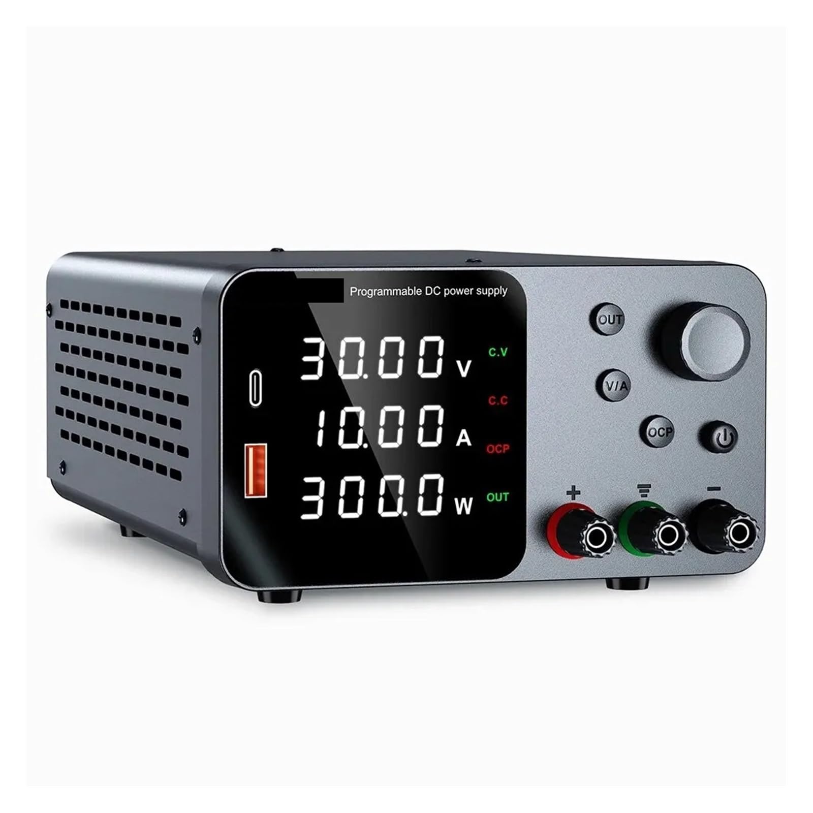 Alimentation CC 30V 10A variable stabilisée TPS 1203 avec ports USB - 8