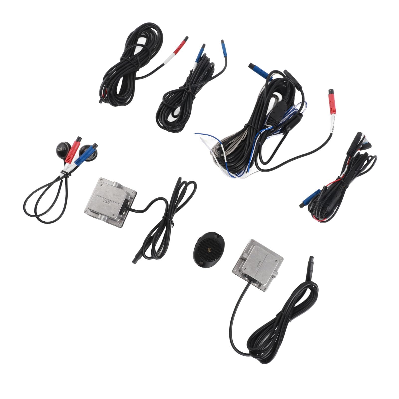 Akozon di Rilevamento dei Ciechi Assistente Al di Corsia Cicalino LED Ad Alta Precisione Assistente di Monitoraggio BSD