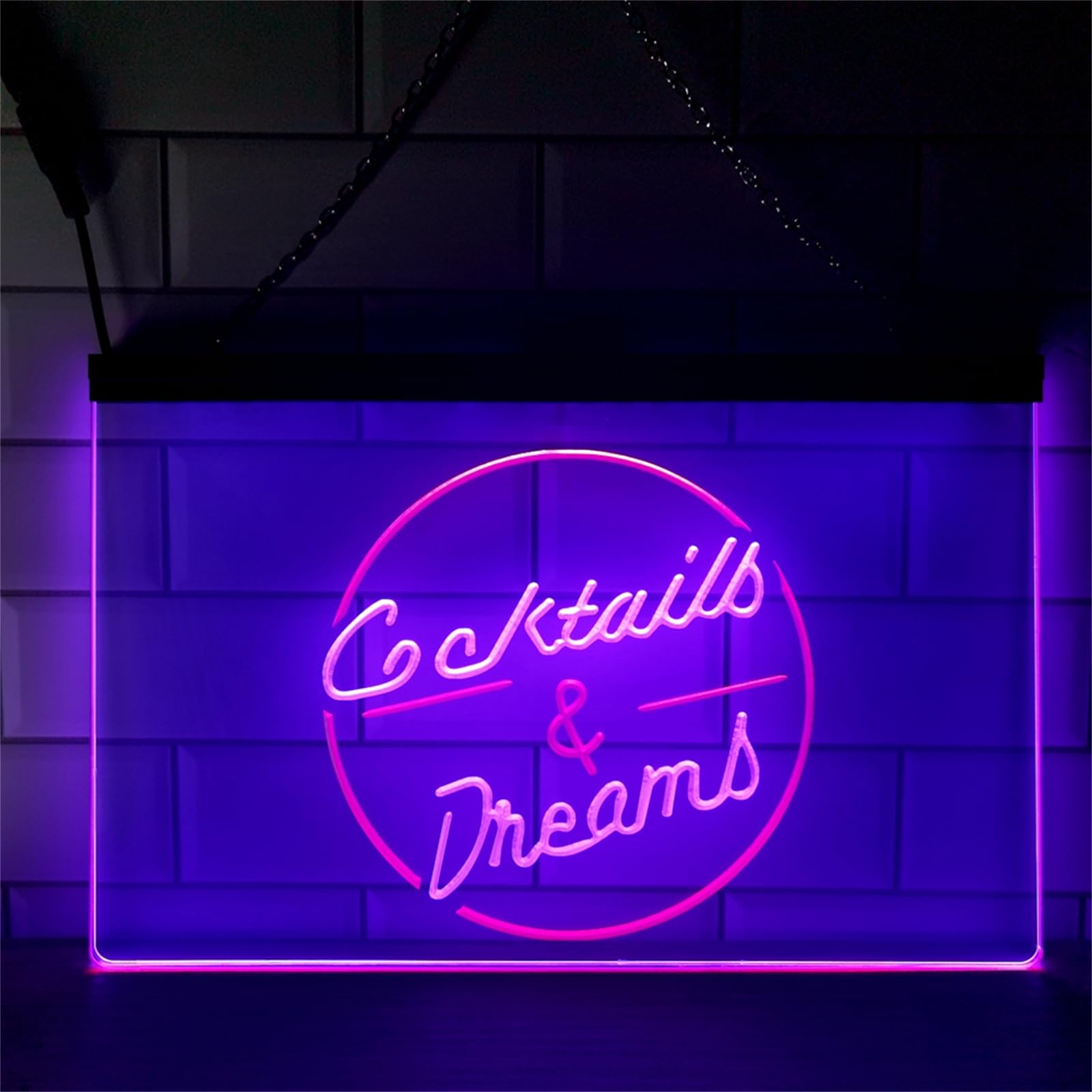 REWIS Cocktails & Dream LED Neon Signs