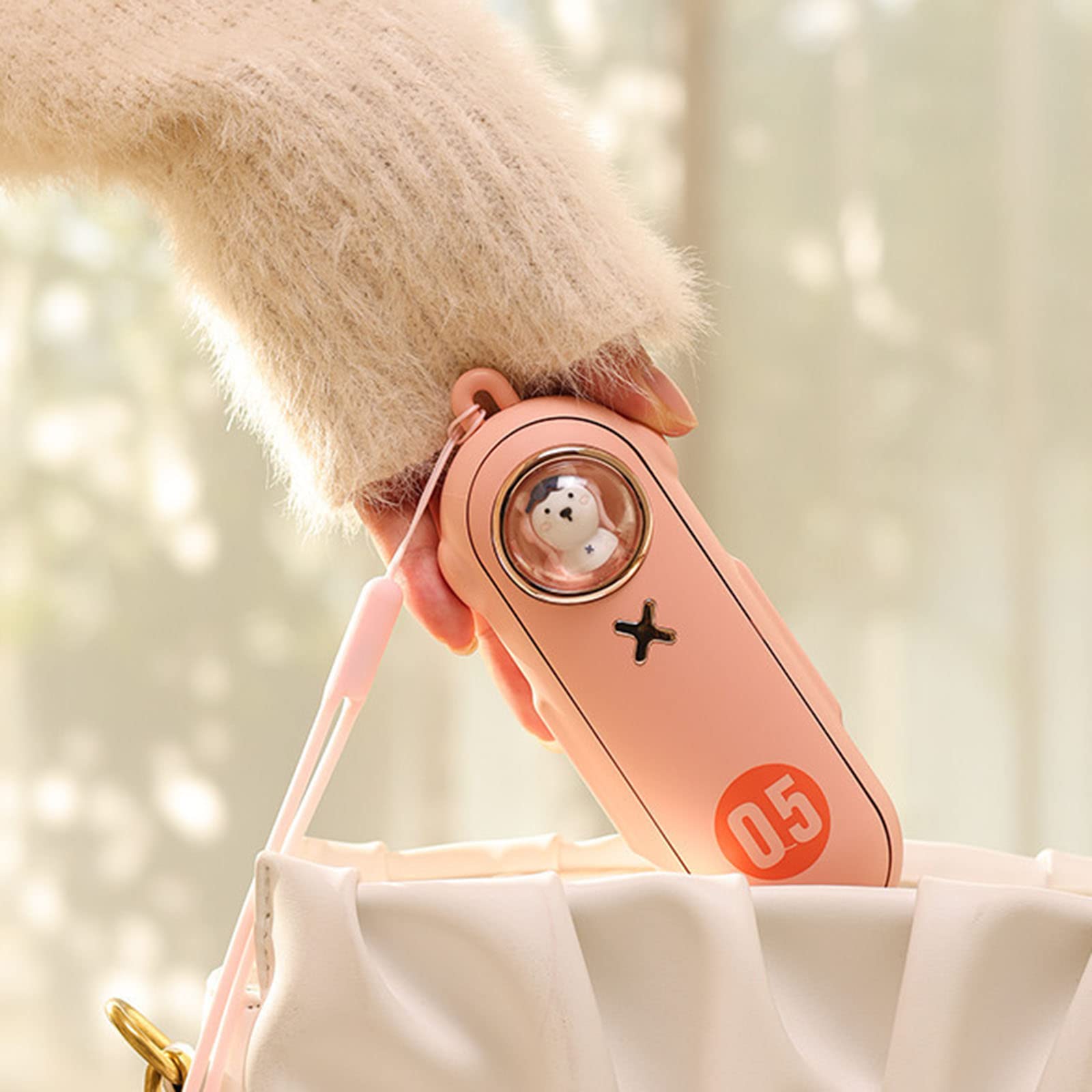 Chauffe-Mains électronique, Batterie Externe, Cadeau Technique idéal pour Le Chasseur, Le Golf, Les Femmes, Les Hommes et Les Femmes,Vert,10000mAh