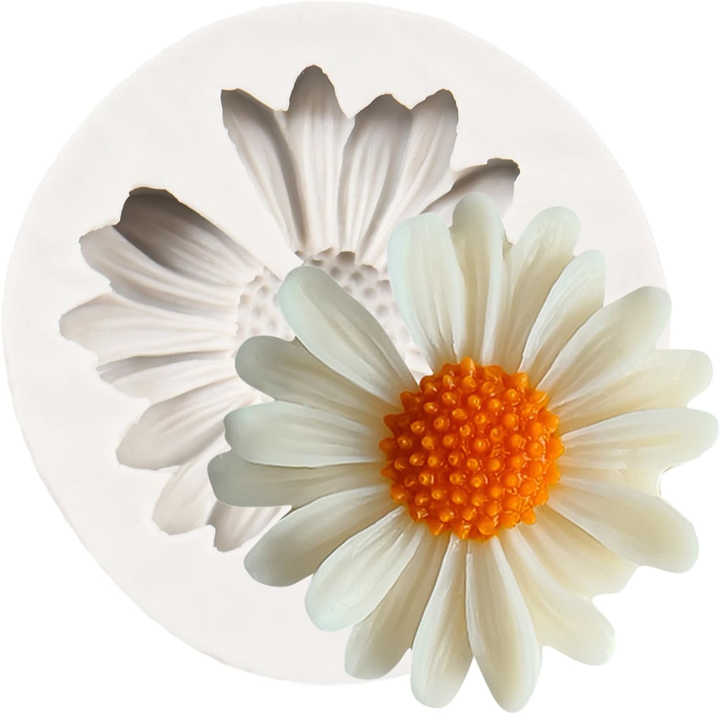Chrysanthemum Flower Silicone Mold Daisy Flower Fondant Cake Molds For Cake Decoration Cupcake Topper Candy Chocolate Sugar Craft Polymer Clay Gum Paste