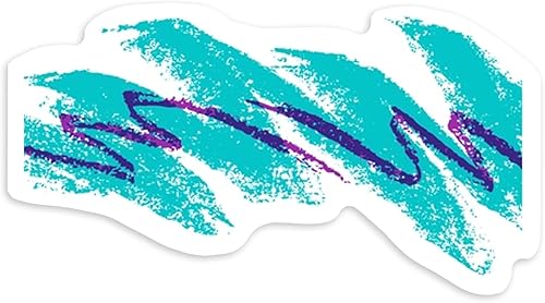 Calcomanía de Nostalgia Disco Cup de los 90, para portátil y coche, 5.5 pulgadas