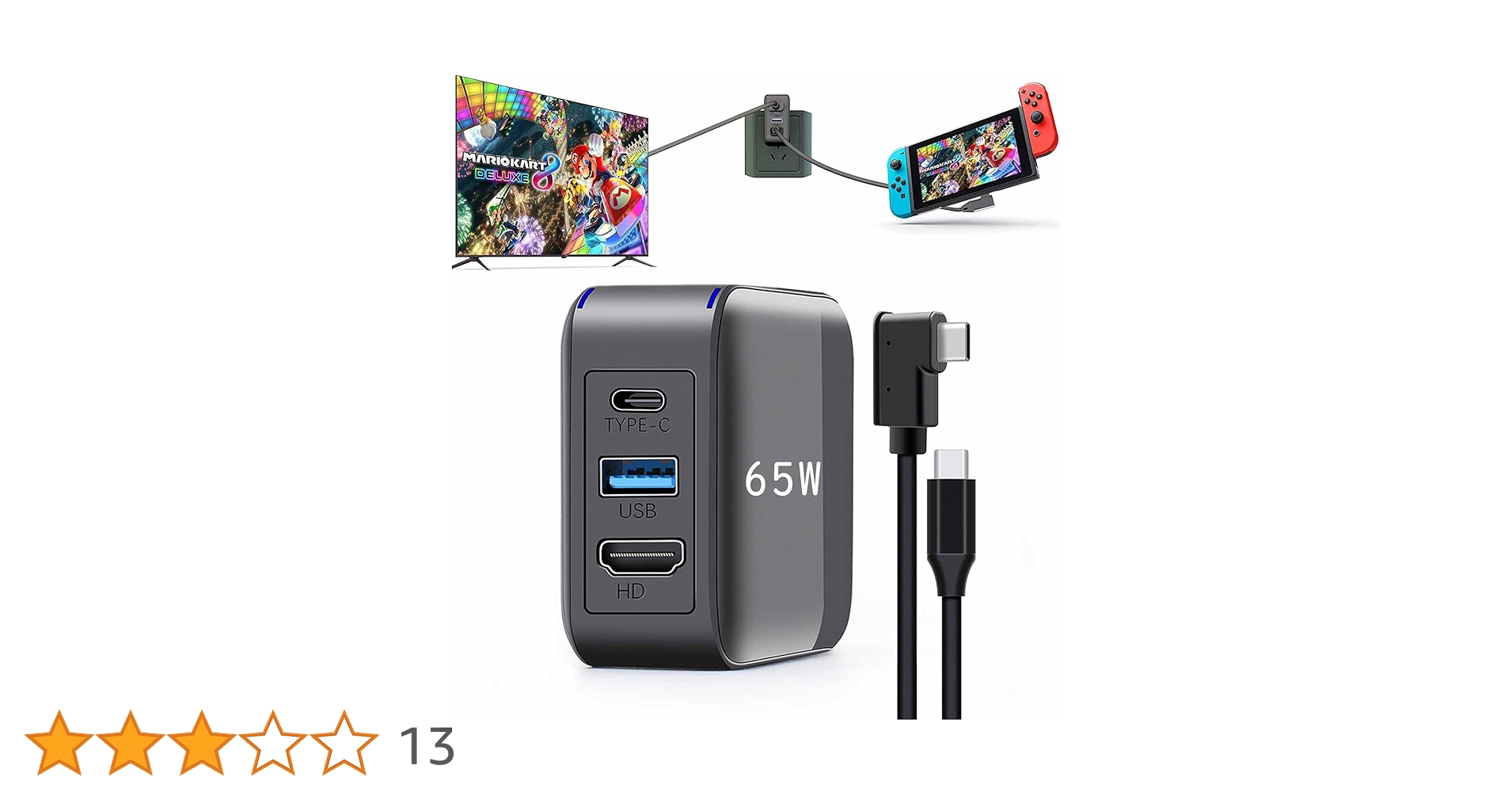 Amazon.co.jp: 【2023年最新3in1ドック】switchドック HDMI 変換