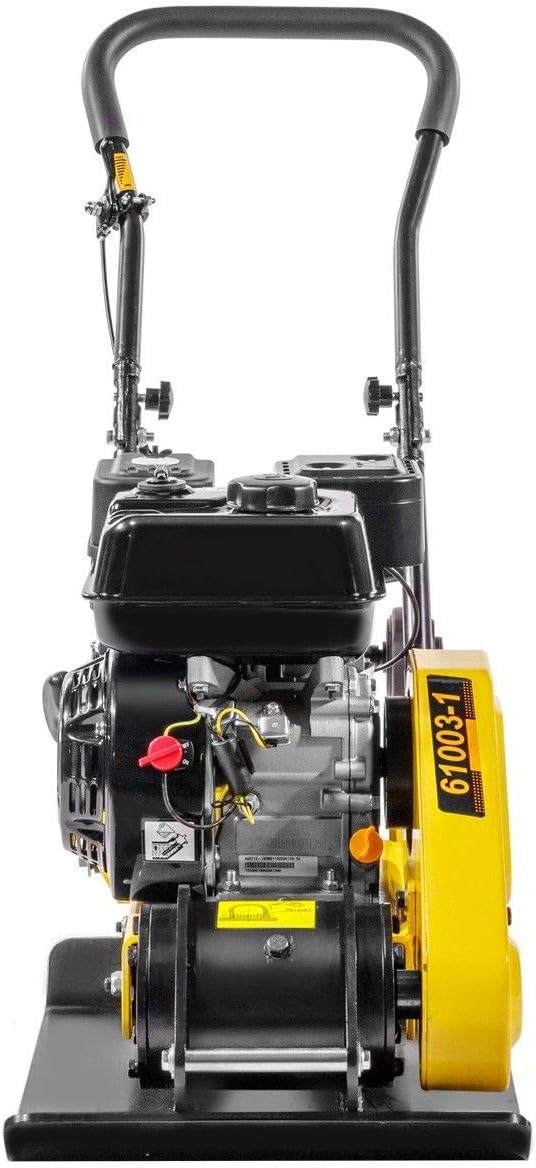 Bіg Sаlе Stark Pro-Series 6.5HP 5500MAX VPM Walk Behind Plate Compactor Gas Vibration Compaction Force 2,360Lbs Force