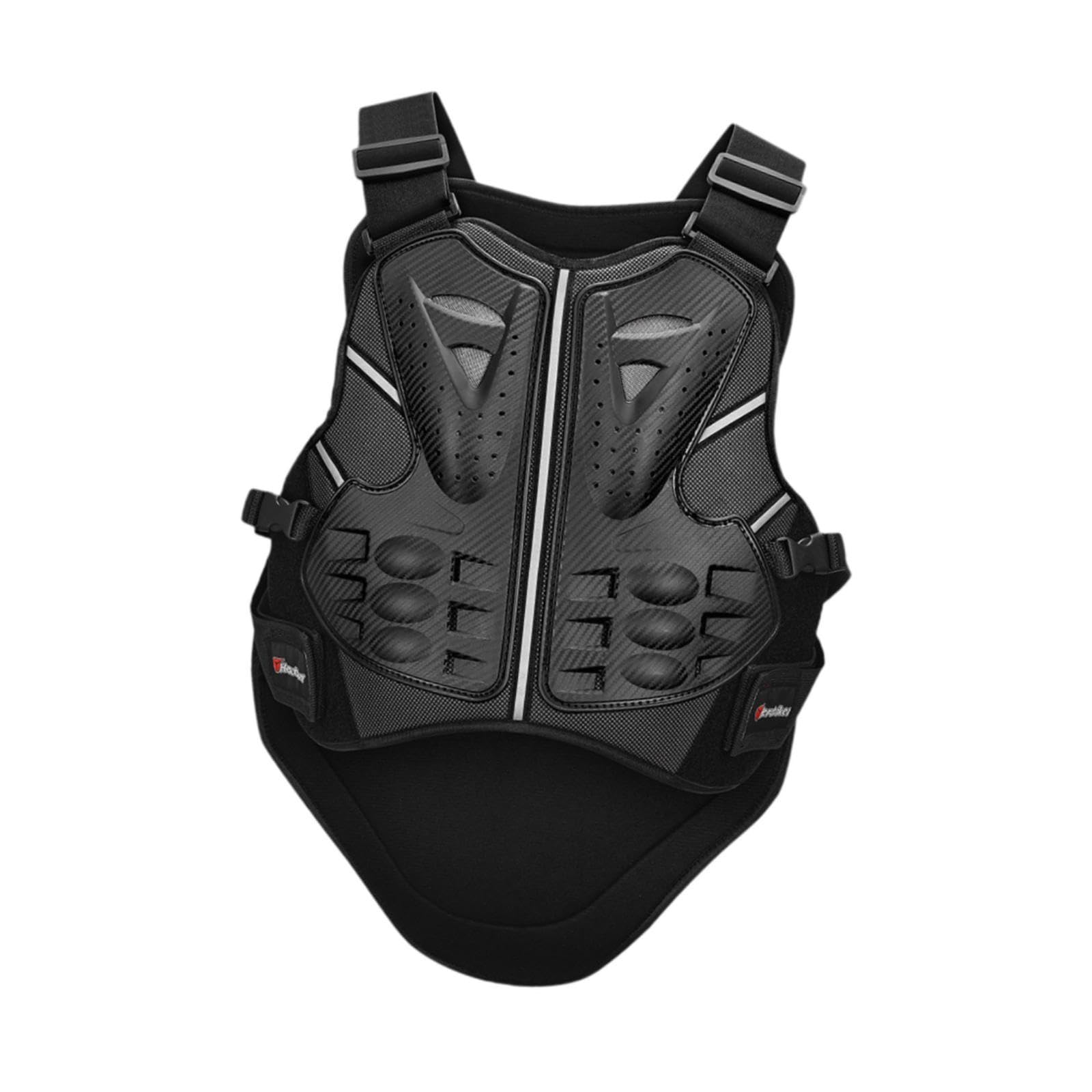 simhoa Jaqueta de motocicleta com proteção de peito e costas, protetor para motos,