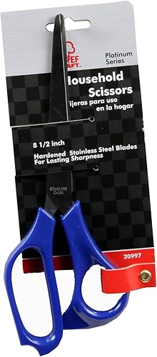 Miniatura 6 de Chef Craft Tijeras de tela de acero inoxidable, 8.5 pulgadas, color azul