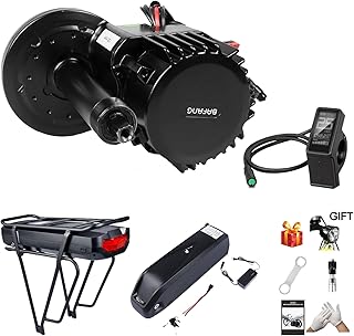 BAFANG BBSHD 48V 1000W Mid Motor for BB120mm : BBS03 Electric Bike Mid Drive Conversion Kit with/Without Battery, for 120mm Bottom Bracket Mountain Road Snow Beach Bike