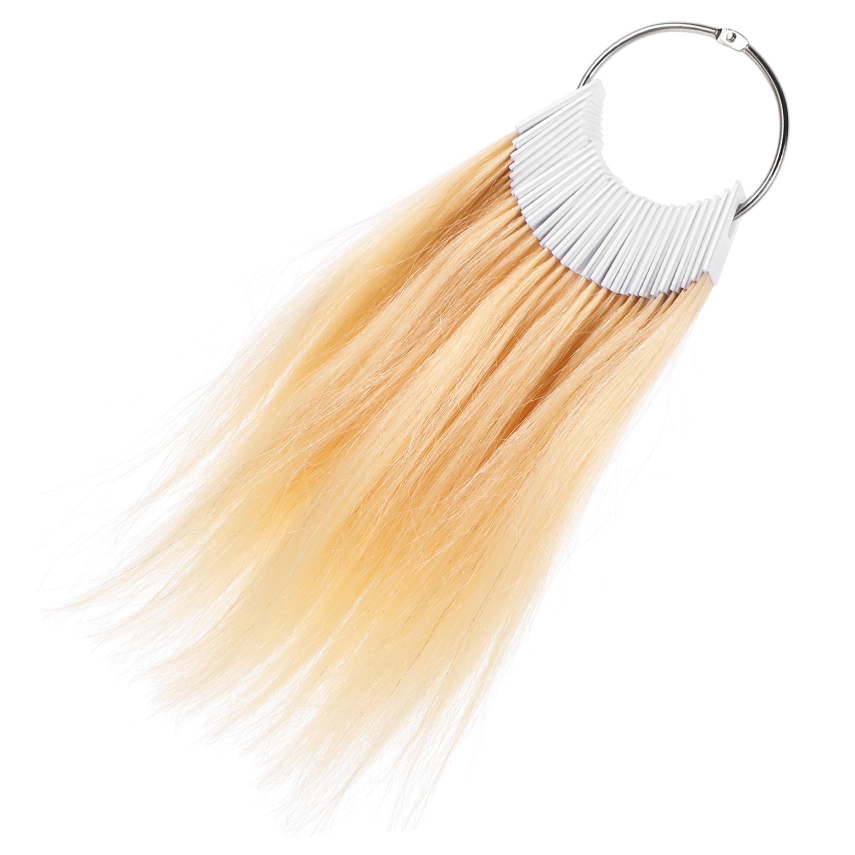DOITOOL Nuancier de Cheveux Véritables 30pcs pour Analyse Capillaire et Échantillon de Test de Coloration, pour Coiffeurs et Particuliers