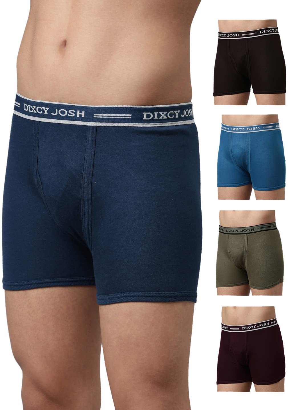 Men Solid ICD Trunk Pack of 5-image-41