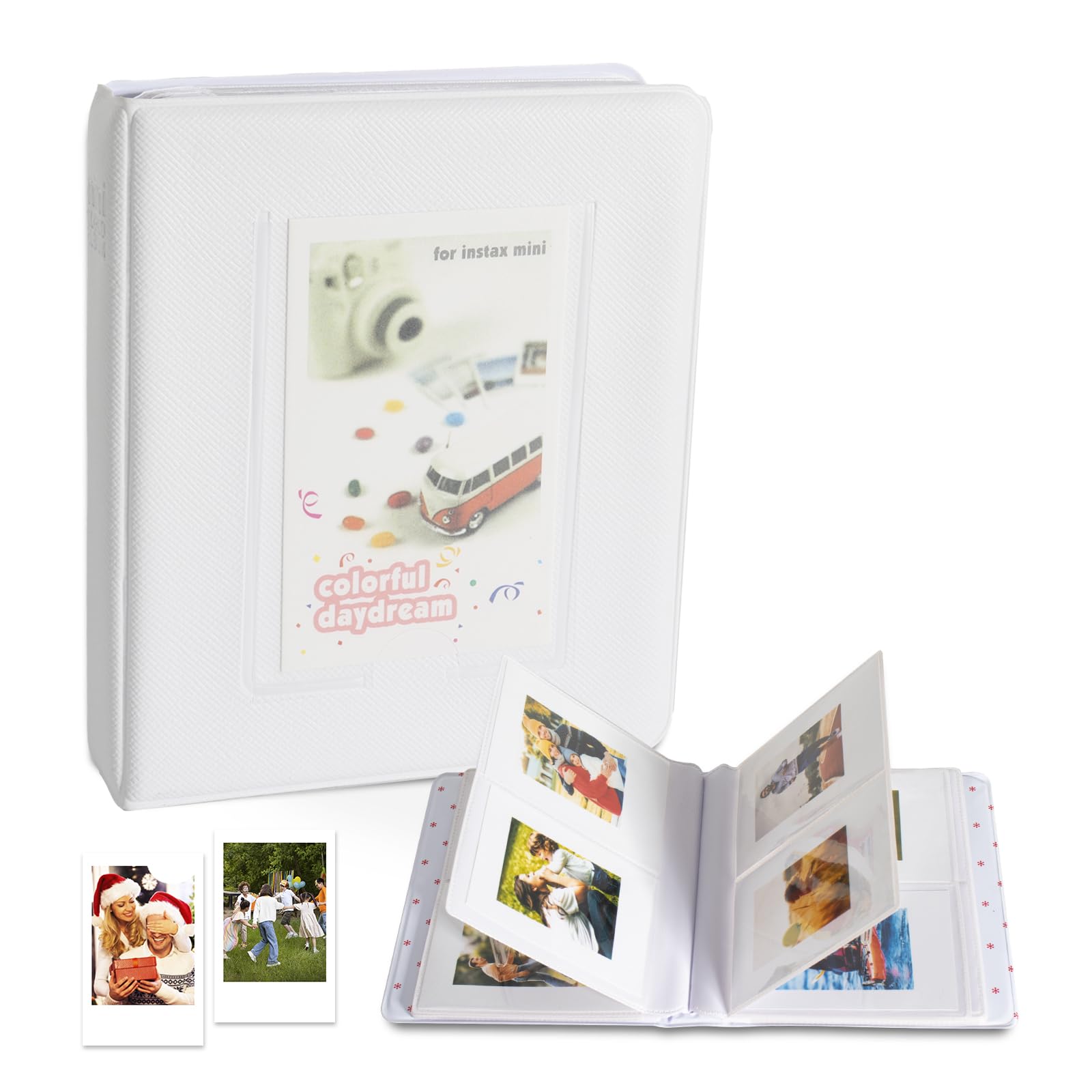 Instant Mini 12 akcesoriów kompatybilnych z aparatem Fujifilm Instax Mini 12, w tym etui na mini 12, album, filtry, ramki ścienne, ramki filmowe, naklejki graniczne, naklejki narożne (gliniana