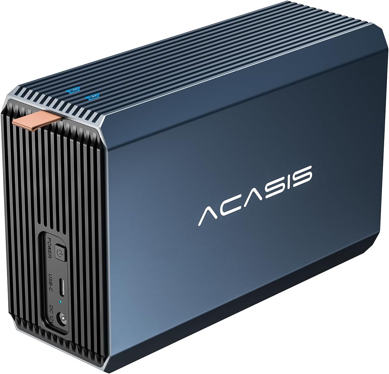 2 Bay External Hard Drive RAID Enclosure for 2.5/3.5" SATA HDD/SSD with USB 3.0,Support RAID 0/1/JBOD/SPAN,Max 6Gbps Under UASP,36TB Capacity Raid Enclosure