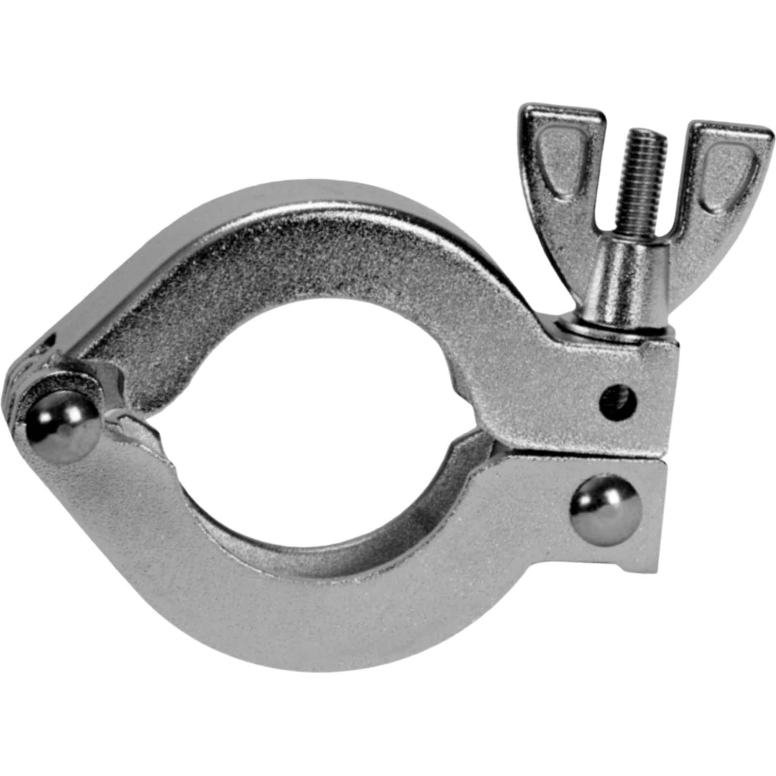 Lmutunmpa One Color 2 Pcs Kf-40 Quick Clamp With Wing Nut Closure - Vacuum Fittings For Secure Sealing In Vacuum Systems(304 Stainless Steel Kf25)