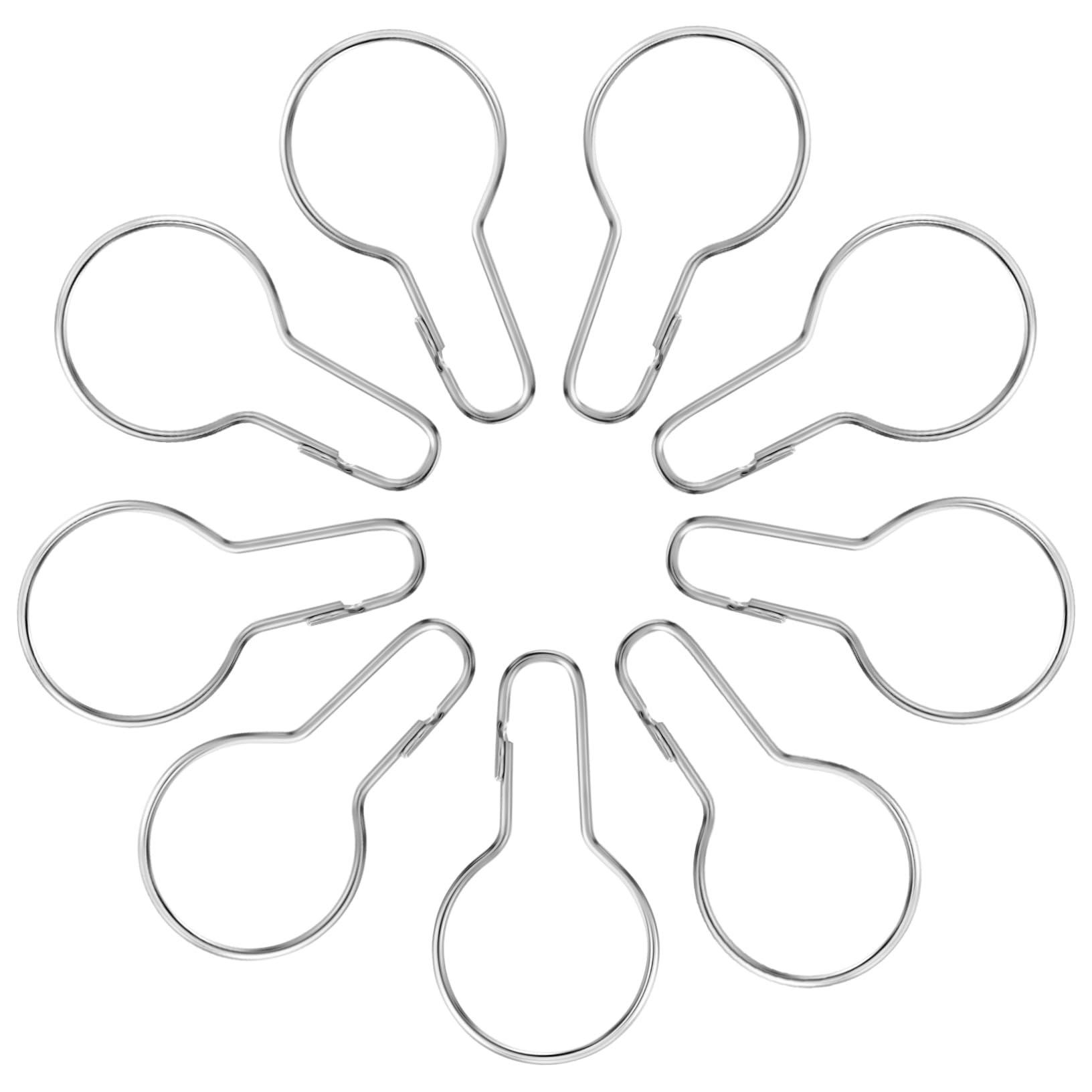 20pièces Lot De Crochets De Gourde Boucles De Rideaux