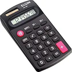 Calculadora de Bolso 8 Dígitos CB 14853 Preta Elgin