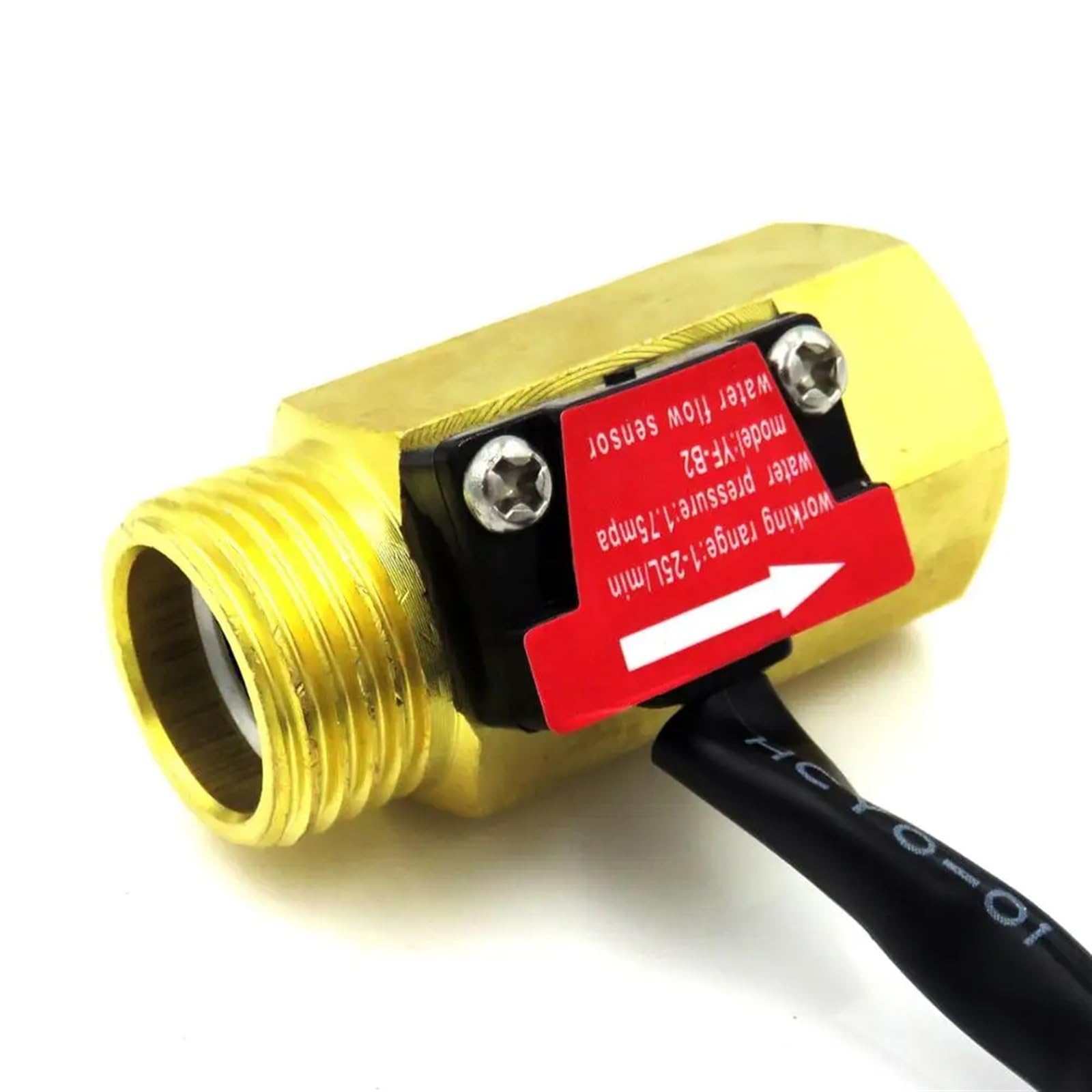 YF-B2 Hall Effect Flow Sensor Water 1-25L/min BSP G1/2