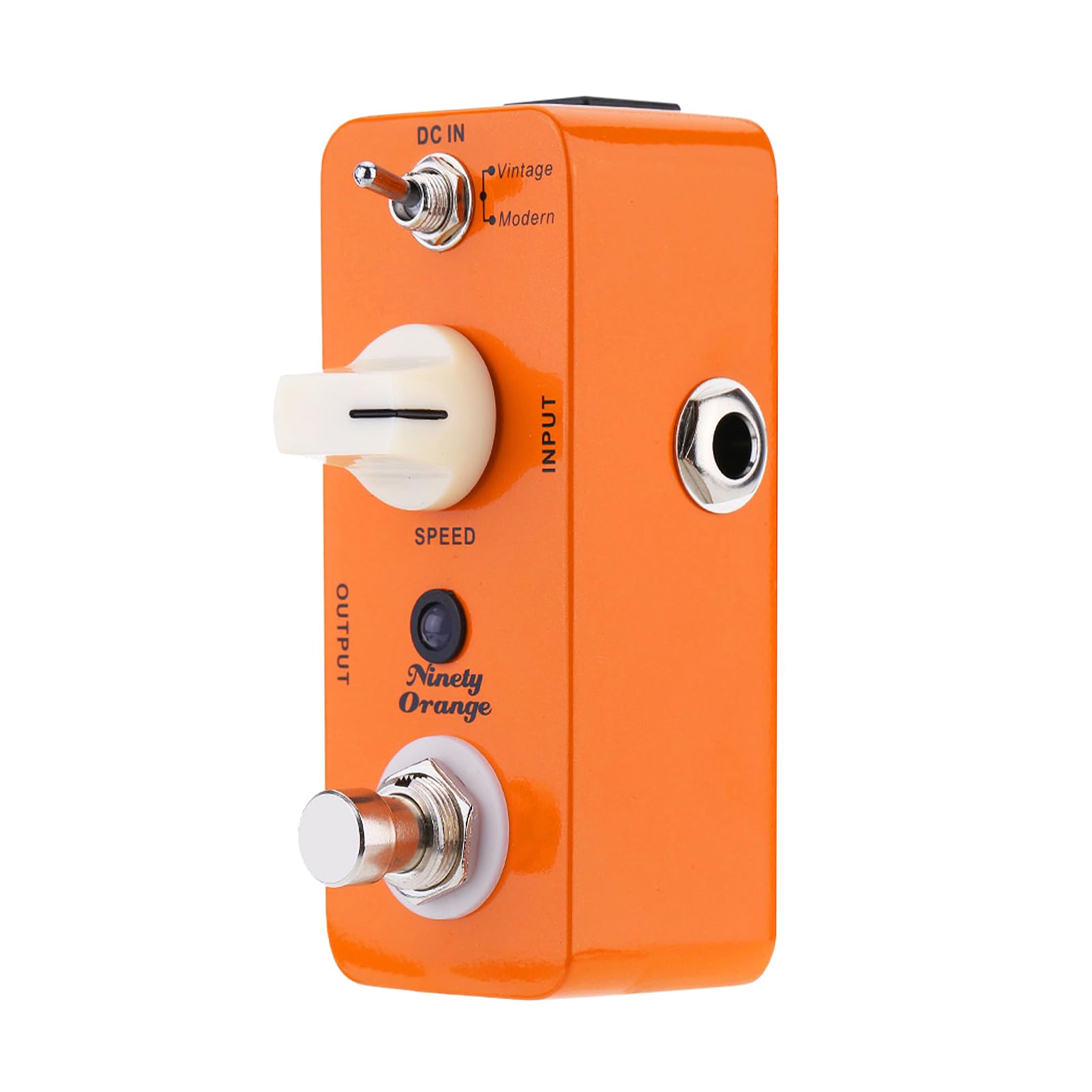 Dziewięćdziesiąt Pomarańczowy Analogowy pedał Efektów Gitarowych Phaser Vintage Nowoczesny Ciepły, Głęboki, Bogaty Dźwięk Mały Rozmiar