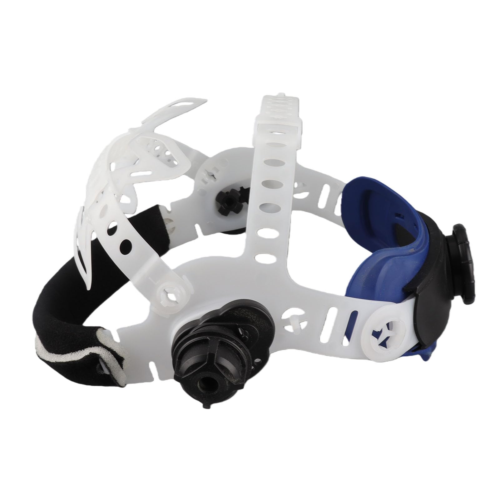 Arnés de Repuesto, máscara para Soldador de Soldadura Diadema Ajustable para Accesorios de Casco de Soldadura con oscurecimiento automático Solar, y Negro(Blanco)