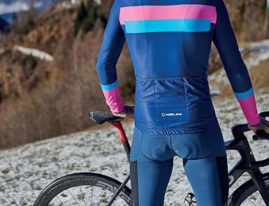 Amazon | [Nalini] サイクルウェア WARM LS JERSEY メンズ KHAKI