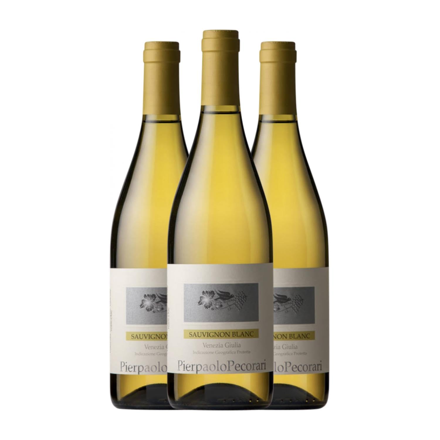 Pierpaolo Pecorari Sauvignon Blanca 75 cl Vino blanco (Caja de 3 Botellas de 75 cl)
