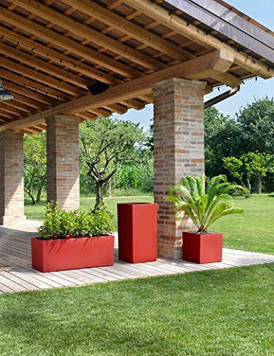 Teraplast Schio Cassa 100 cm bloembak, antraciet, 100 cm - Image 5