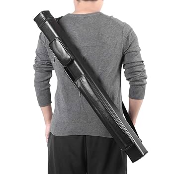 ◆◇【現状品】　ノンブランド キューケース 2×2 軽量・コンパクト ◇◆ Amazon.co.jp: [ダイセイ]ビリヤードキューケース (黒（2×2