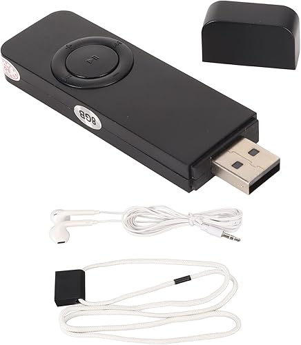 Reproductor de MP3 portátil, unidad flash USB expandible HiFi sin pérdida de sonido, reproductor de música compatible con OTG, reproductor de música