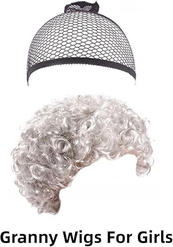 Miniatura 2 de Juego de 100 días de escuela para niñas con peluca, gafas, collar y aretes