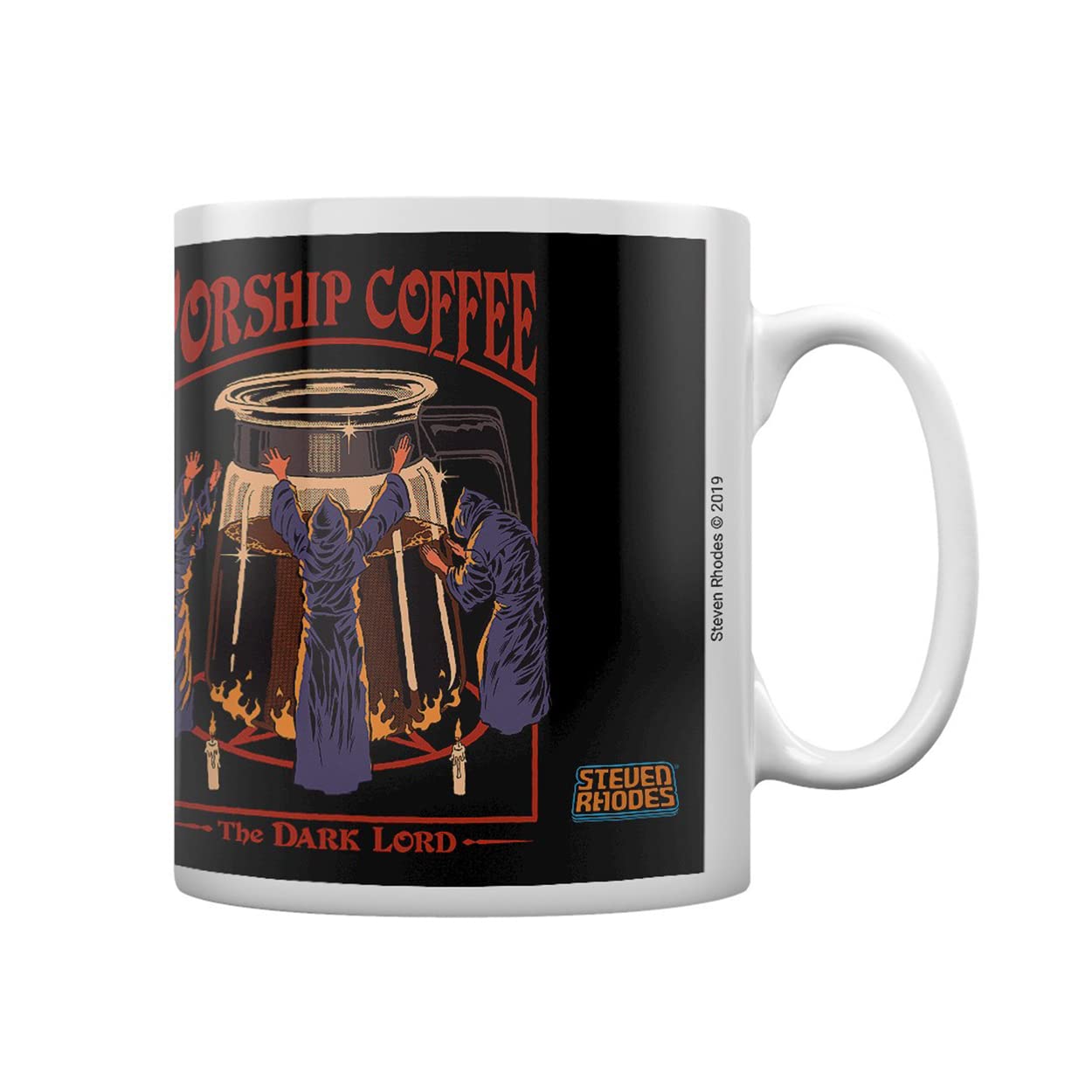 Pyramid International Steven Rhodes (Worship Coffee) Mug - 10Oz / 315Ml Ceramic Mug - One Size