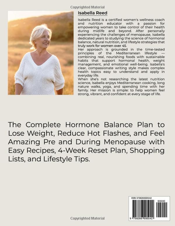 Mediterranean Diet Cookbook for Your Journey Through Menopause: The Complete Hormone Balance Plan to Lose Weight, Reduce Hot Flashes, and Feel Amazing ... Plan, Shopping Lists, and Lifestyle Tips - Image 2
